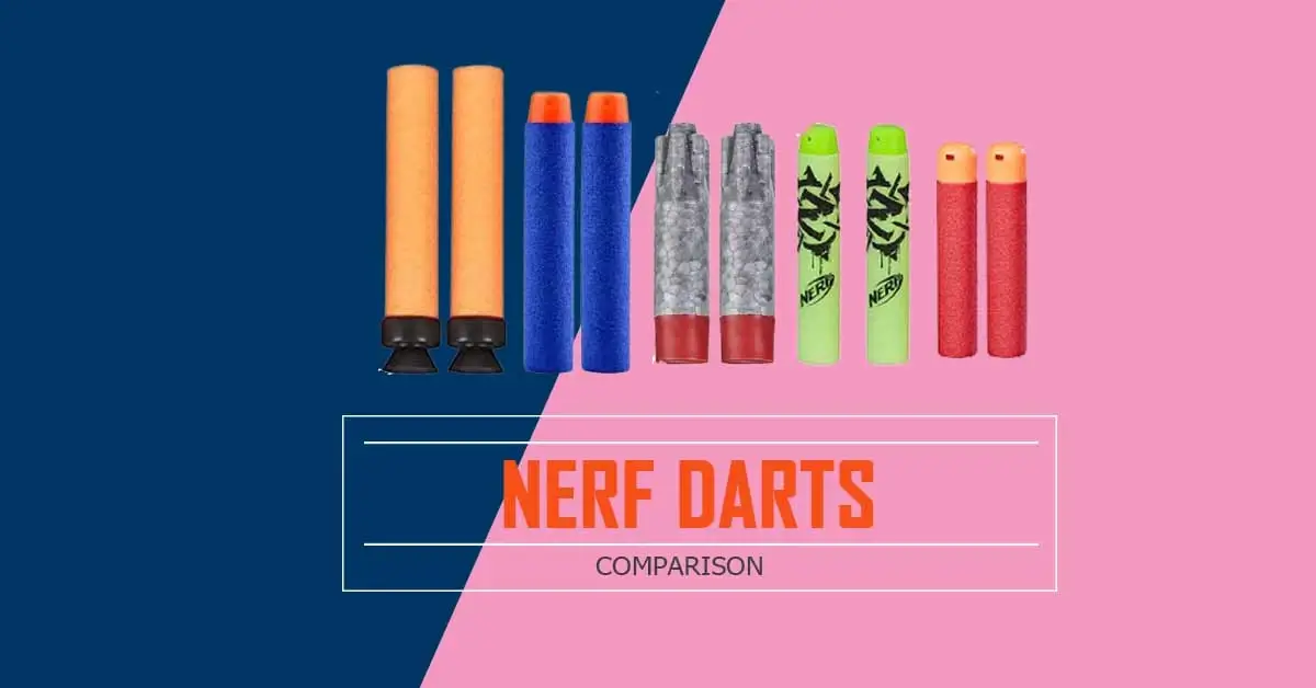 Types of Nerf Darts - Explained and Comparison - & Toy Guns