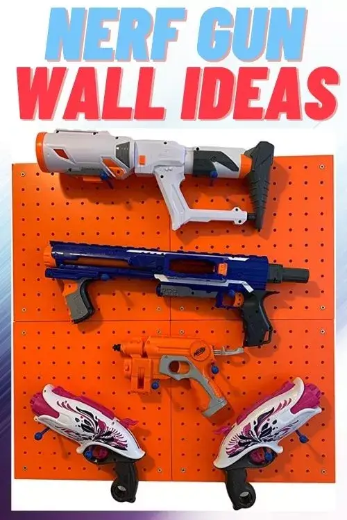 Nerf Gun Storage Wall 