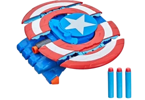 Avengers Marvel Mech Strike Captain America Strikeshot Shield