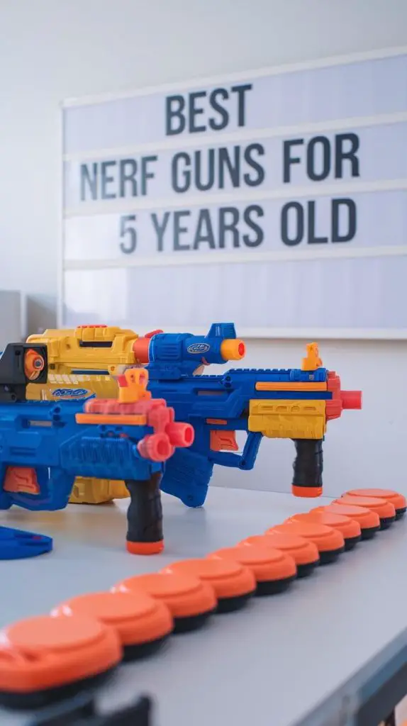 Best Nerf Guns for 5 Years Old