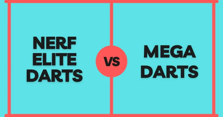 Difference Between Nerf Elite Darts and Mega Darts?