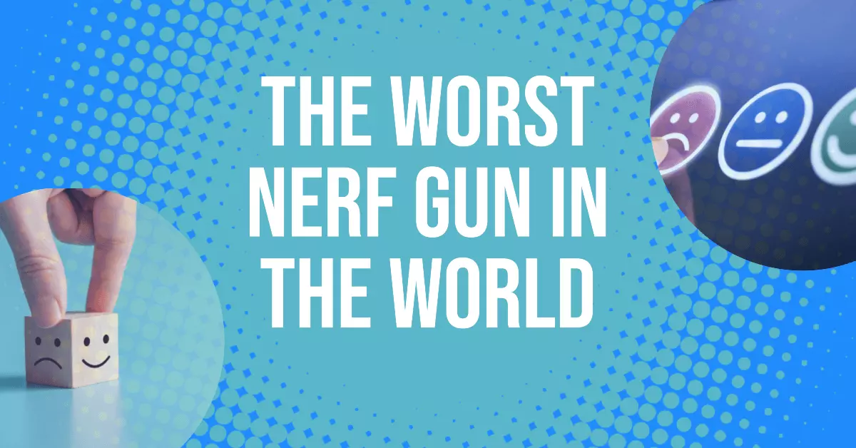 Worst Nerf gun in the world