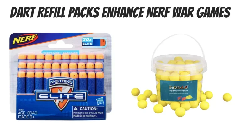 Dart Refill Packs Enhance Nerf War Games