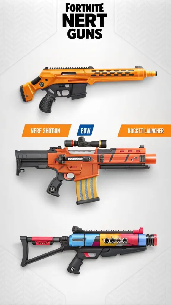 Best Futuristc Fortnite Nerf Guns