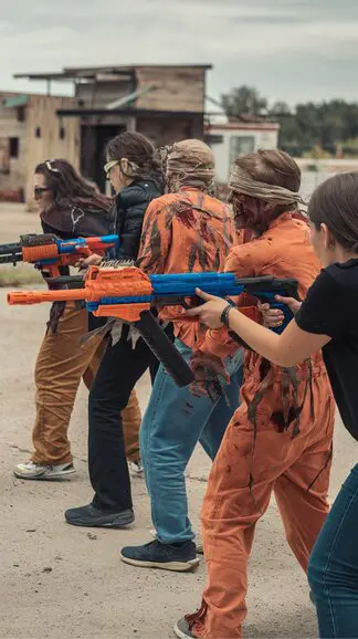 Nerf Zombie Fight