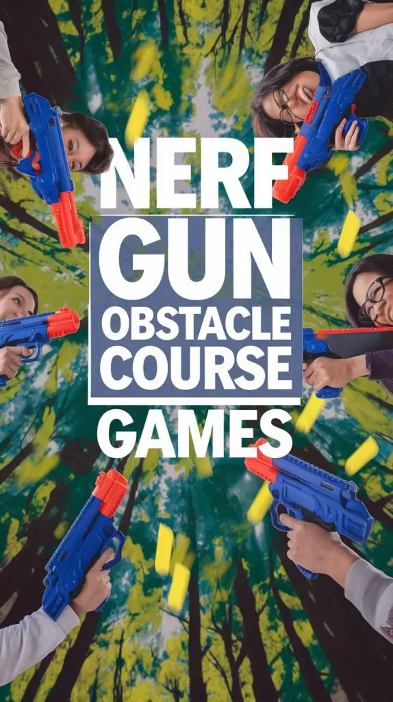 Nerf Gun Obstacle Course