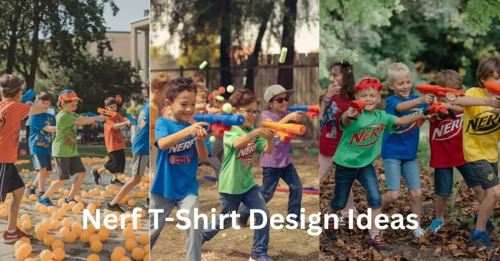 Nerf T-Shirt Design Ideas fir kids