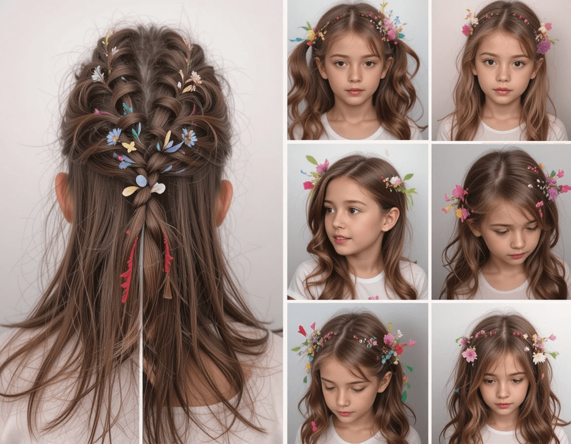 Best Party Hairstyles for 5-Year-Old Girls: Cute & Easy Ideas