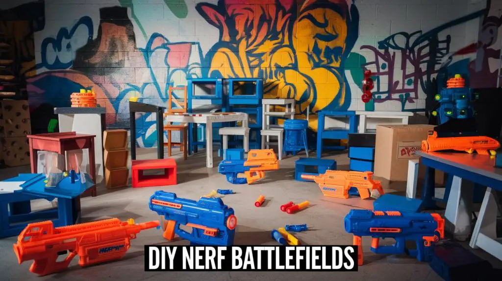 diy Nerf battlefield